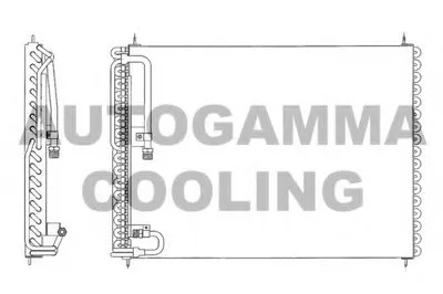 Конденсатор, кондиционер AUTOGAMMA купить