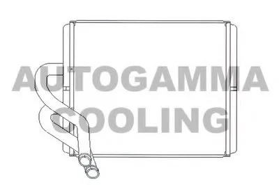 Теплообменник, отопление салона AUTOGAMMA купить