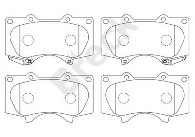 Комплект тормозных колодок, дисковый тормоз BRECK купить