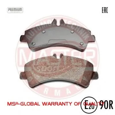 Комплект тормозных колодок, дисковый тормоз Anti-Noise MASTER-SPORT купить