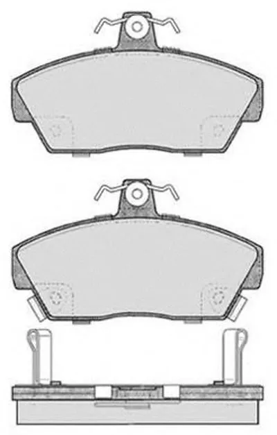 Комплект тормозных колодок, дисковый тормоз RAICAM купить