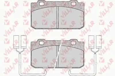 Комплект тормозных колодок, дисковый тормоз VILLAR купить