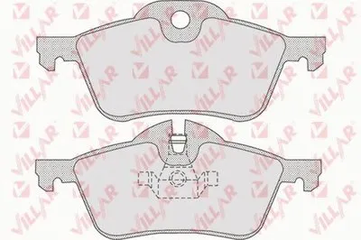 Комплект тормозных колодок, дисковый тормоз VILLAR купить