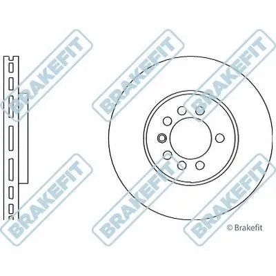 Тормозной диск Brake Fit APEC braking купить