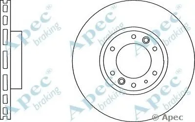 Тормозной диск APEC braking купить