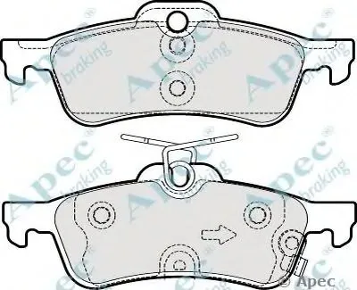 Комплект тормозных колодок, дисковый тормоз APEC braking купить