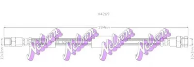 Тормозной шланг BROVEX-NELSON купить