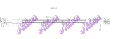 Тормозной шланг BROVEX-NELSON купить