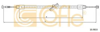Трос, стояночная тормозная система COFLE купить