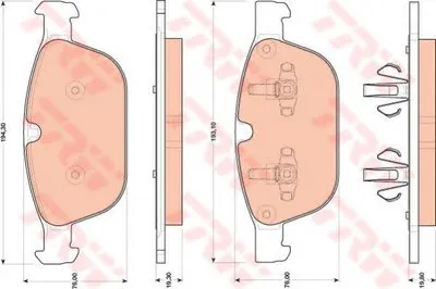 Комплект тормозных колодок, дисковый тормоз Dr!ve+ купить