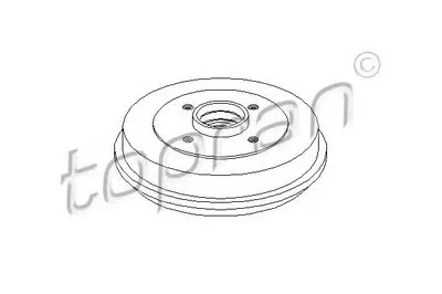 Тормозной барабан TOPRAN купить