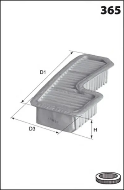 Воздушный фильтр LUCAS FILTERS купить