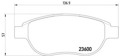 Комплект тормозных колодок, дисковый тормоз HELLA купить