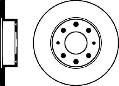 Тормозной диск HELLA купить
