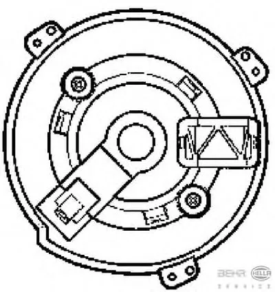 Вентиляция салона BEHR HELLA SERVICE HELLA купить