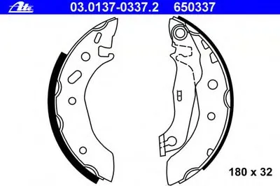 Комплект тормозных колодок ATE купить