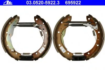 Комплект тормозных колодок Original ATE TopKit ATE купить