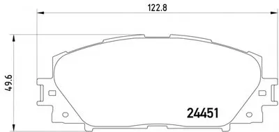 Комплект тормозных колодок, дисковый тормоз HELLA PAGID купить