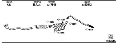 Система выпуска ОГ WALKER купить