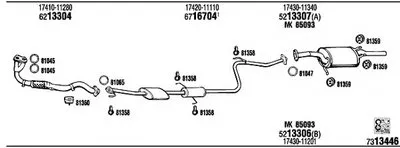 Система выпуска ОГ WALKER купить