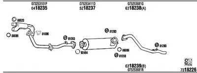 Система выпуска ОГ WALKER купить