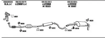 Система выпуска ОГ WALKER купить