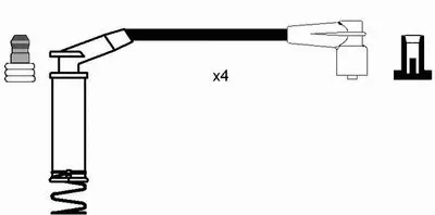 Комплект проводов зажигания NGK купить