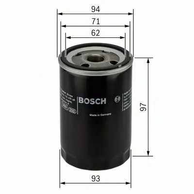 Масляный фильтр BOSCH купить