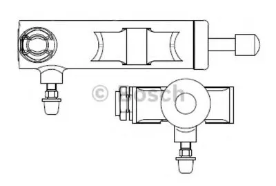 Рабочий цилиндр, система сцепления BOSCH купить