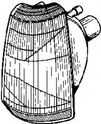 Фонарь указателя поворота VAN WEZEL купить