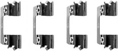 Комплектующие, колодки дискового тормоза TEXTAR купить