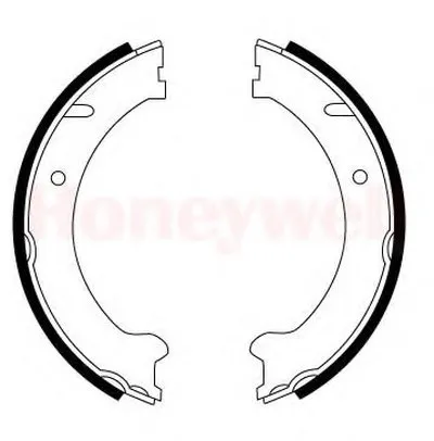 Комплект тормозных колодок, стояночная тормозная система JURID купить