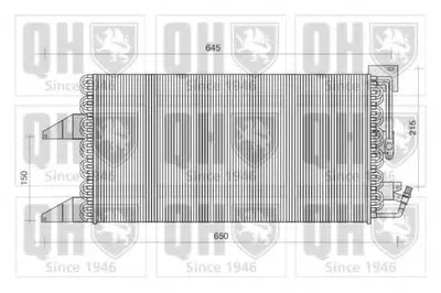 Конденсатор, кондиционер QUINTON HAZELL купить