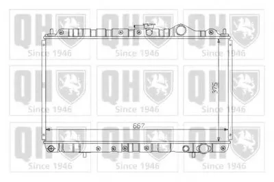 Радиатор, охлаждение двигателя QUINTON HAZELL купить