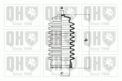 Комплект пылника, рулевое управление QUINTON HAZELL купить