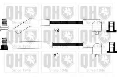 Комплект проводов зажигания CI QUINTON HAZELL купить