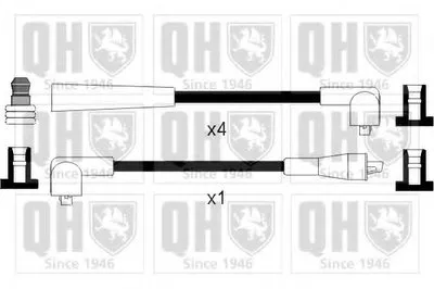 Комплект проводов зажигания CI QUINTON HAZELL купить