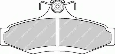 Комплект тормозных колодок, дисковый тормоз PREMIER FERODO купить