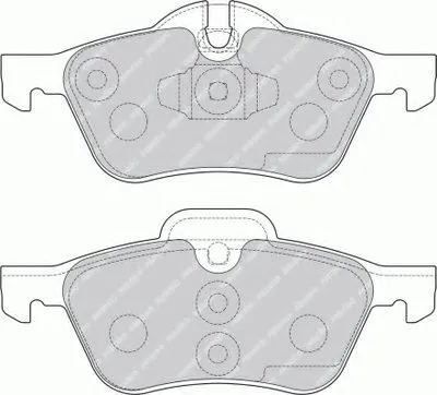 Комплект тормозных колодок, дисковый тормоз PREMIER FERODO купить