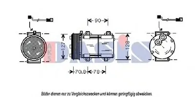 Компрессор, кондиционер AKS DASIS купить