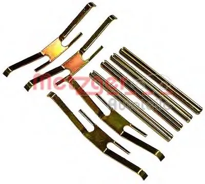 Комплектующие, колодки дискового тормоза METZGER купить