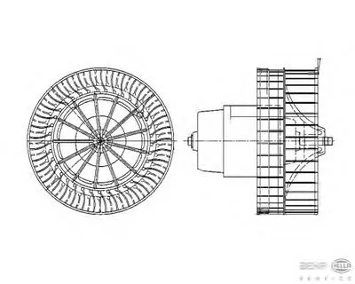 Вентиляция салона BEHR HELLA SERVICE купить