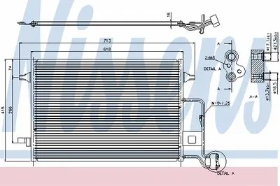 Конденсатор, кондиционер NISSENS купить