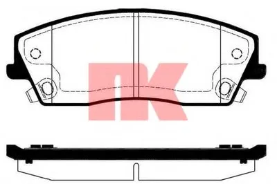 Комплект тормозных колодок, дисковый тормоз NK купить
