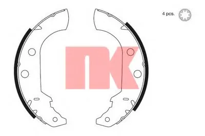 Комплект тормозных колодок NK купить