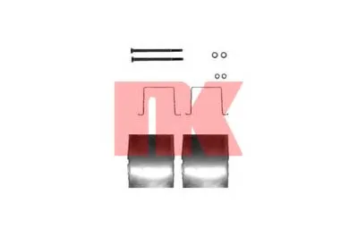 Комплектующие, колодки дискового тормоза NK купить