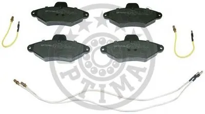 Комплект тормозных колодок, дисковый тормоз OPTIMAL купить