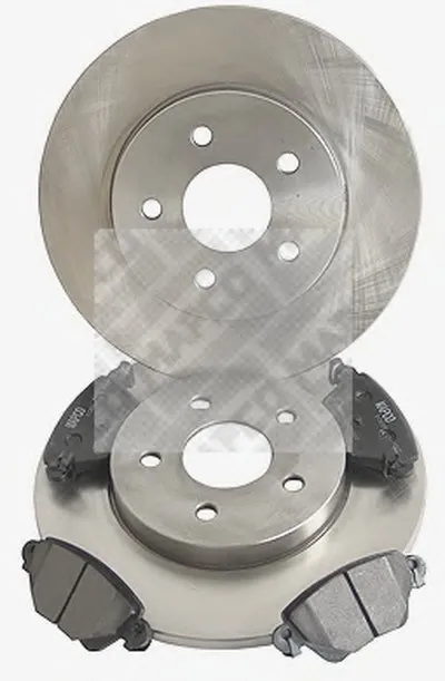 Комплект тормозов, дисковый тормозной механизм MAPCO купить