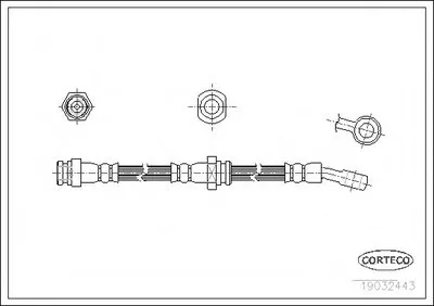 Тормозной шланг CORTECO купить