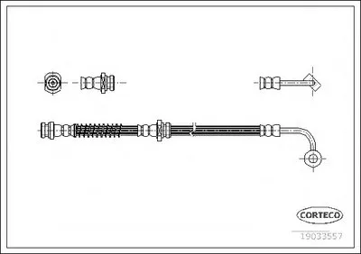 Тормозной шланг CORTECO купить